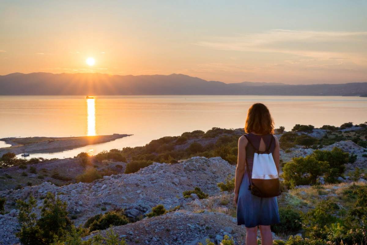 Hiking and enjoying the view from the highest points on the island of Krk